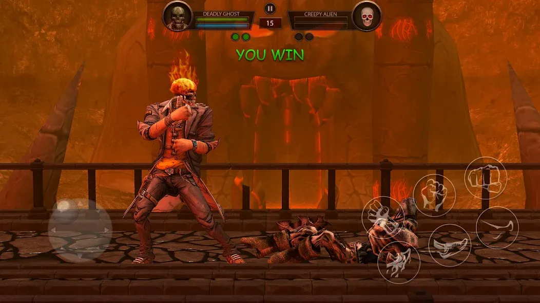 Ghost Fight 2 - Fighting Games [MOD: безлимитные деньги и оружие] Screenshot 3