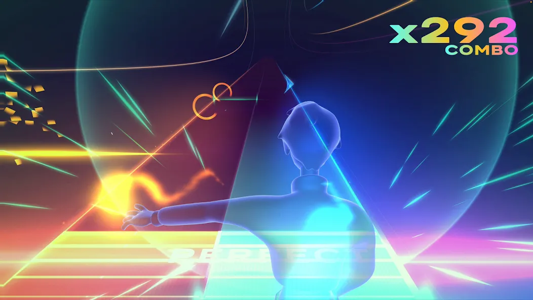 Starri - Move to music [MOD: ритм-игра с яркими уровнями] Screenshot 1