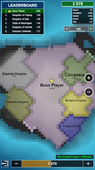 Territorial.io [MOD: безлимитная территория и быстрый захват] Screenshot 3
