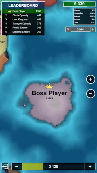 Territorial.io [MOD: безлимитная территория и быстрый захват] Screenshot 4
