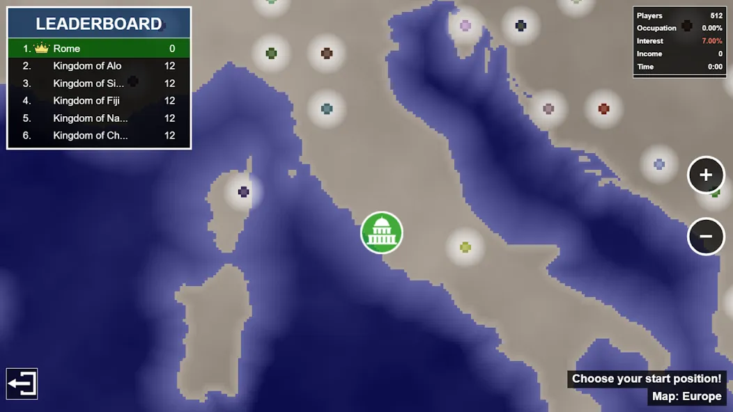 Territorial.io [MOD: безлимитная территория и быстрый захват] Screenshot 5