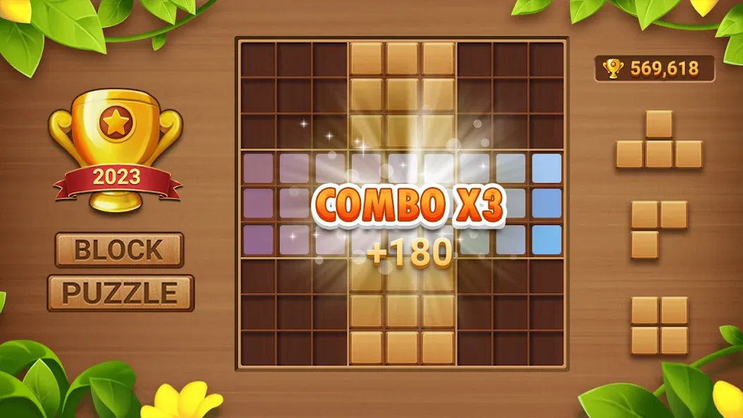 Block Puzzle Sudoku [MOD: без рекламы и подсказки доступны] Screenshot 2