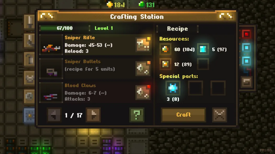 Caves (Roguelike] [MOD: бессмертие и бесконечные ресурсы] Screenshot 5