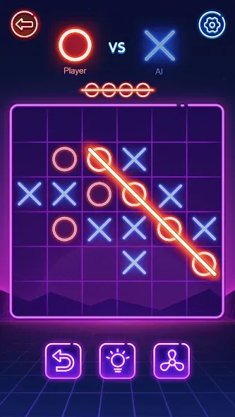 Tic Tac Toe 2 Player: XOXO [MOD: без рекламы и все режимы открыты] Screenshot 2