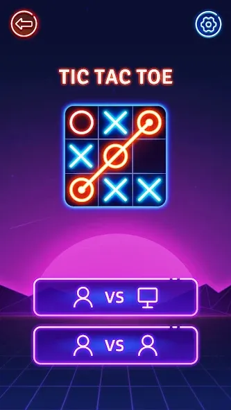Tic Tac Toe 2 Player: XOXO [MOD: без рекламы и все режимы открыты] Screenshot 3