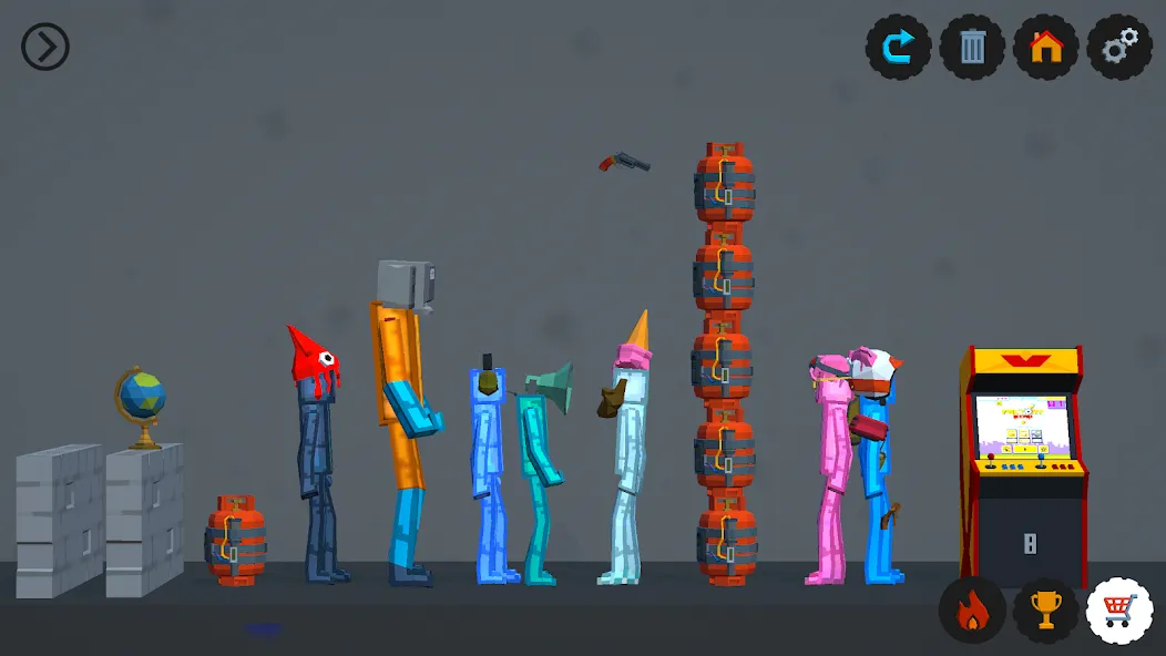 Playground 3D [MOD: много денег и всё открыто] Screenshot 4