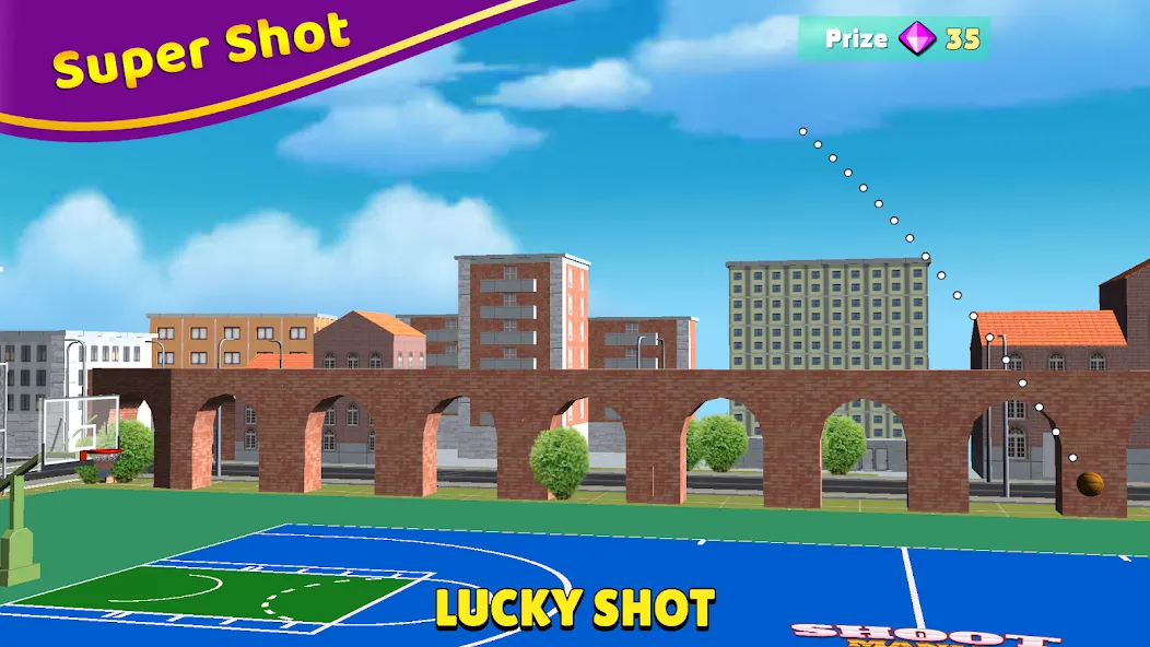 Shoot Challenge Basketball [MOD: безлимитные деньги и мячи] Screenshot 3