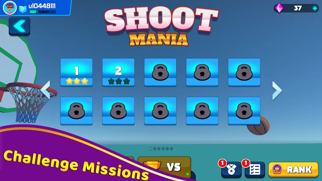 Shoot Challenge Basketball [MOD: безлимитные деньги и мячи] Screenshot 4