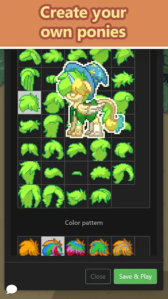Pony Town - Social MMORPG [MOD: разблокированы все предметы] Screenshot 2