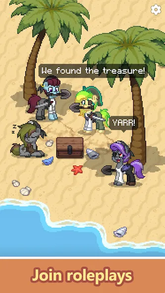 Pony Town - Social MMORPG [MOD: разблокированы все предметы] Screenshot 3