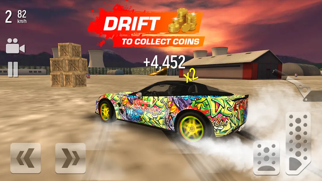 Drift Max - Car Racing [MOD: безлимитные деньги и открыты все машины] Screenshot 1