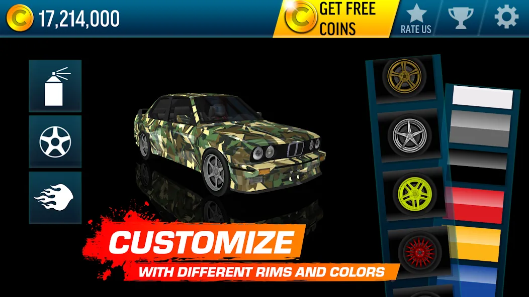 Drift Max - Car Racing [MOD: безлимитные деньги и открыты все машины] Screenshot 4