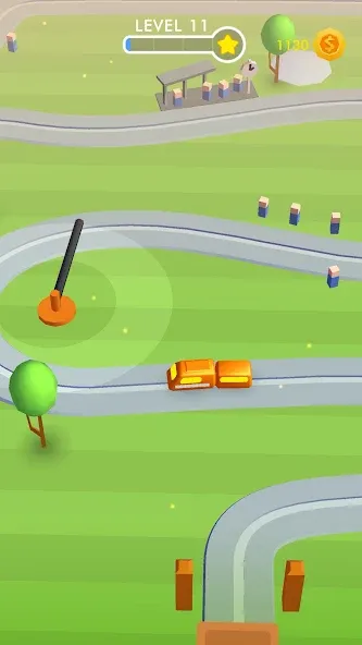 Train Adventure - Line Game [MOD: безлимитные ресурсы и открыты все уровни] Screenshot 2
