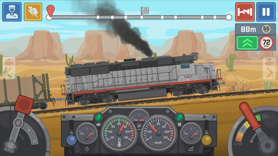 Train Simulator: Railroad Game [MOD: безлимитные деньги и все поезда открыты] Screenshot 1