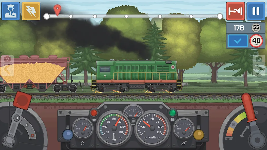 Train Simulator: Railroad Game [MOD: безлимитные деньги и все поезда открыты] Screenshot 4