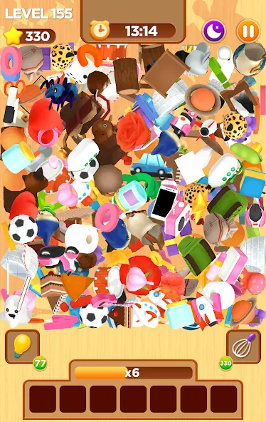 Match Triple 3D - Tile Connect [MOD: безлимитные деньги и все уровни открыты] Screenshot 3