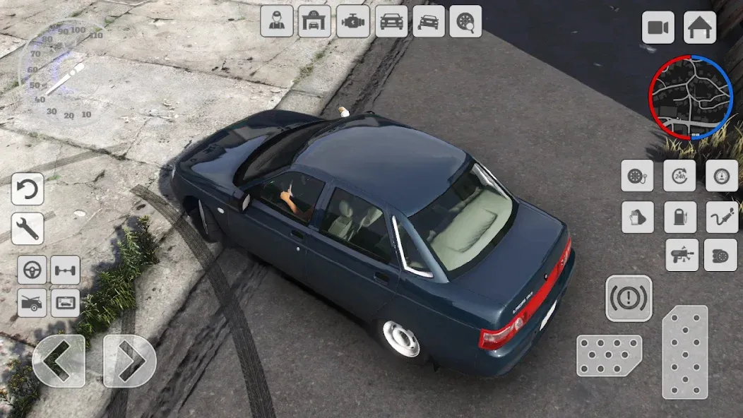 Drift 2110: Russian Tuning VAZ [MOD: безлимитные деньги и тюнинг] Screenshot 3
