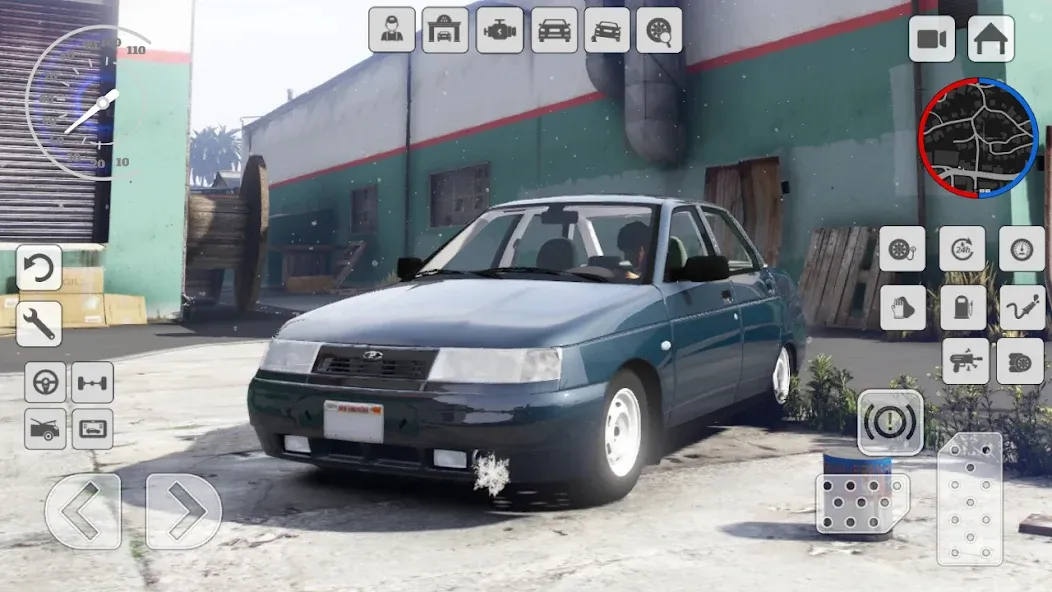 Drift 2110: Russian Tuning VAZ [MOD: безлимитные деньги и тюнинг] Screenshot 4
