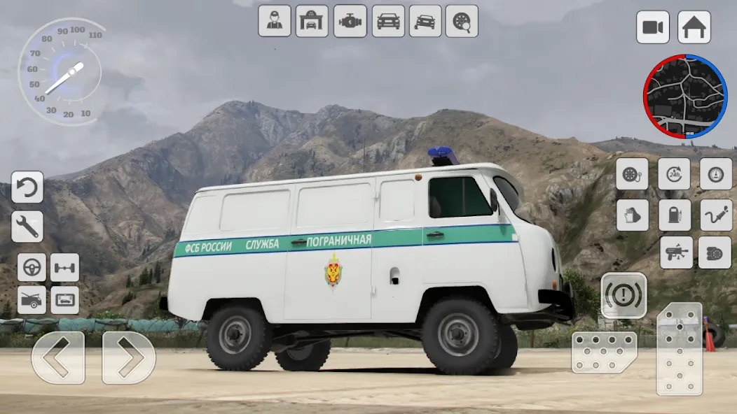 UAZ Loaf: Special vehicle 4x4 [MOD: безлимитные деньги и топливо] Screenshot 3