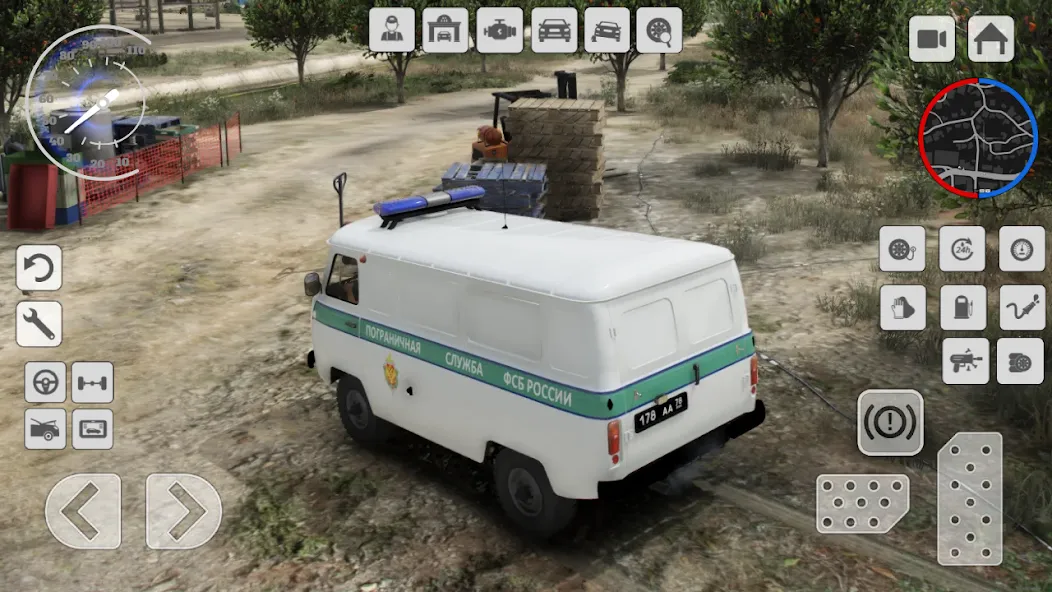 UAZ Loaf: Special vehicle 4x4 [MOD: безлимитные деньги и топливо] Screenshot 4