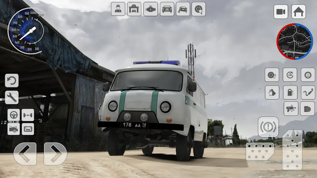 UAZ Loaf: Special vehicle 4x4 [MOD: безлимитные деньги и топливо] Screenshot 5