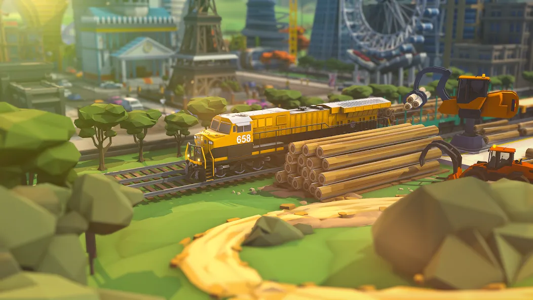 Transport Tycoon Empire: City [MOD: безлимитные деньги и ресурсы] Screenshot 3