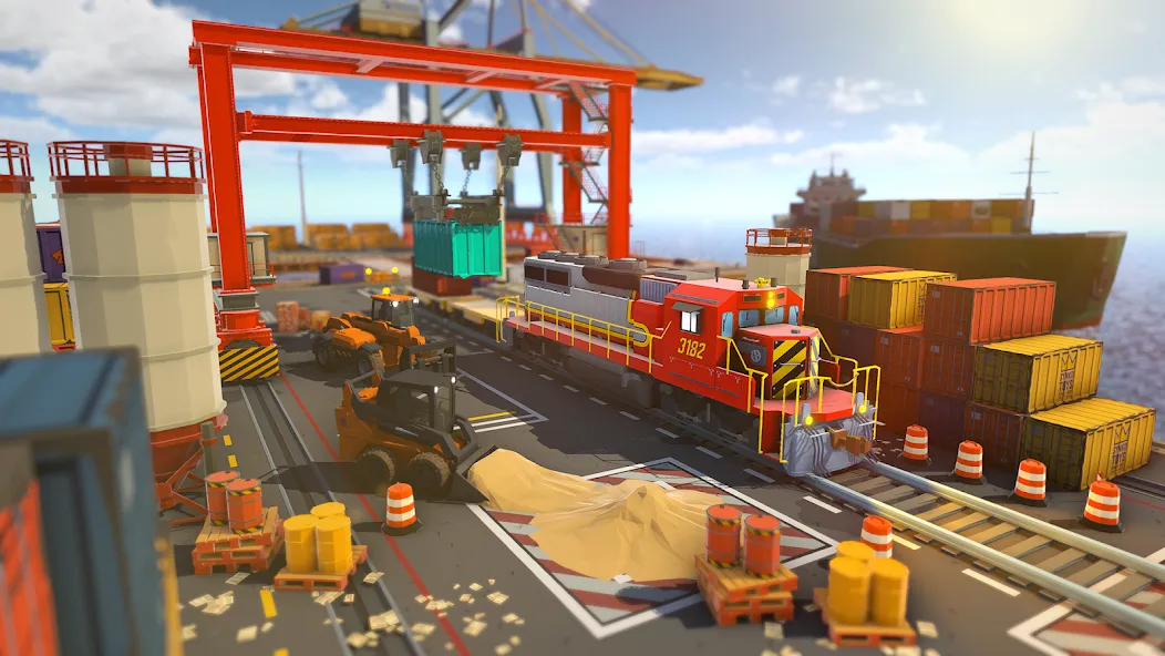 Transport Tycoon Empire: City [MOD: безлимитные деньги и ресурсы] Screenshot 4