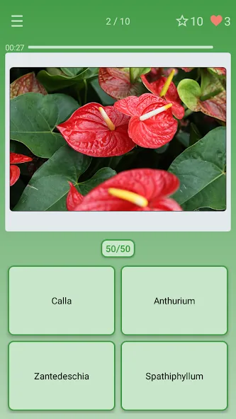 Quiz: Flowers, Plants [MOD: все растения разблокированы] Screenshot 1