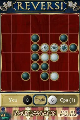 Reversi [MOD: без рекламы и подсказки] Screenshot 2