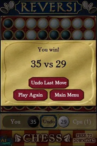 Reversi [MOD: без рекламы и подсказки] Screenshot 5
