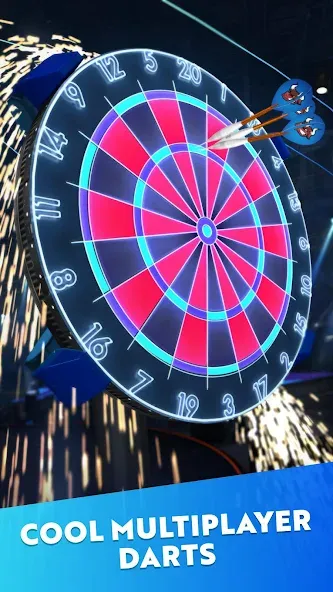 Darts of Fury [MOD: безлимитные деньги и все разблокировано] Screenshot 1