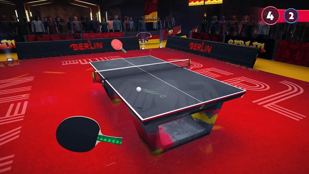 Ping Pong Fury [MOD: безлимитные деньги и энергия] Screenshot 4