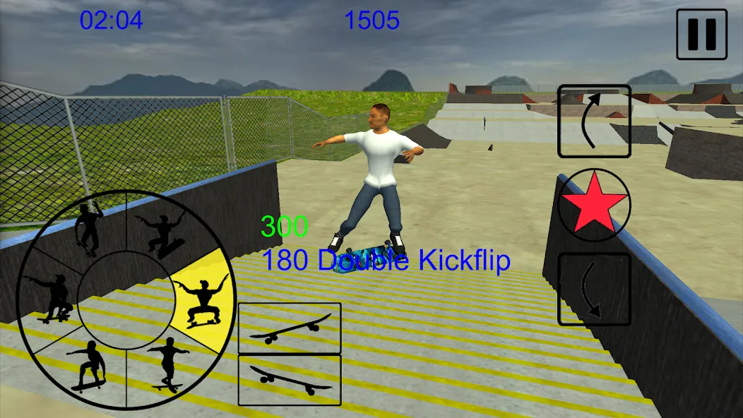 Skating Freestyle Extreme 3D [MOD: безлимитные деньги и все трюки открыты] Screenshot 1