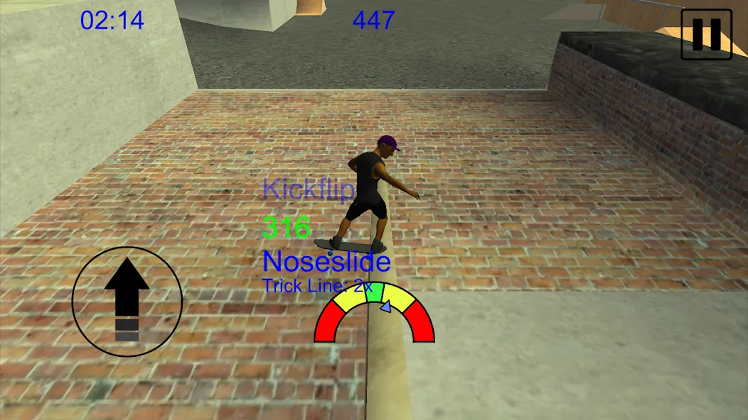 Skating Freestyle Extreme 3D [MOD: безлимитные деньги и все трюки открыты] Screenshot 2