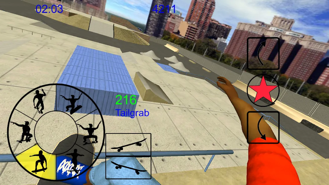 Skating Freestyle Extreme 3D [MOD: безлимитные деньги и все трюки открыты] Screenshot 3