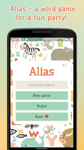 Alias – explain a word [MOD: безлимитные подсказки и словарный запас] Screenshot 1