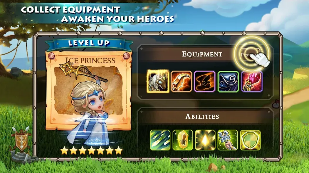 Soul Hunters [MOD: безлимитные ресурсы и мощные герои] Screenshot 1
