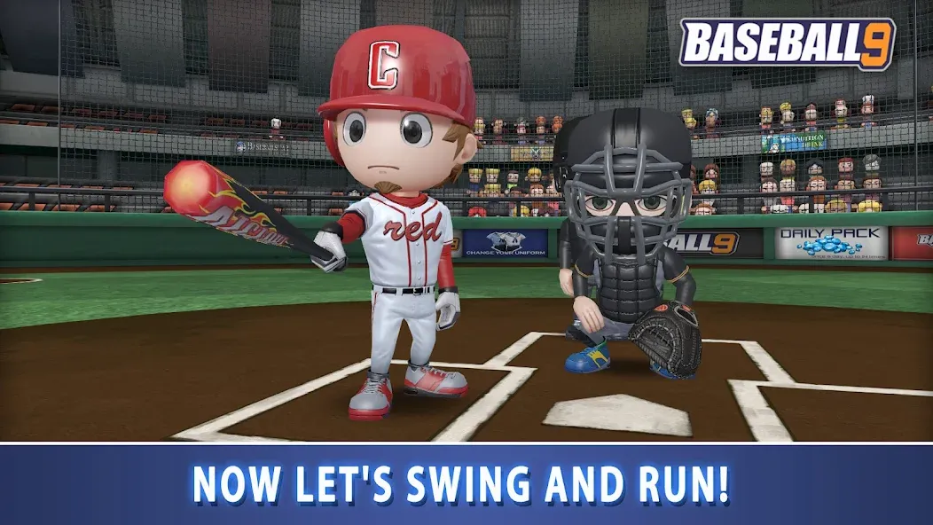 BASEBALL 9 [MOD: безлимитные деньги и энергия] Screenshot 4