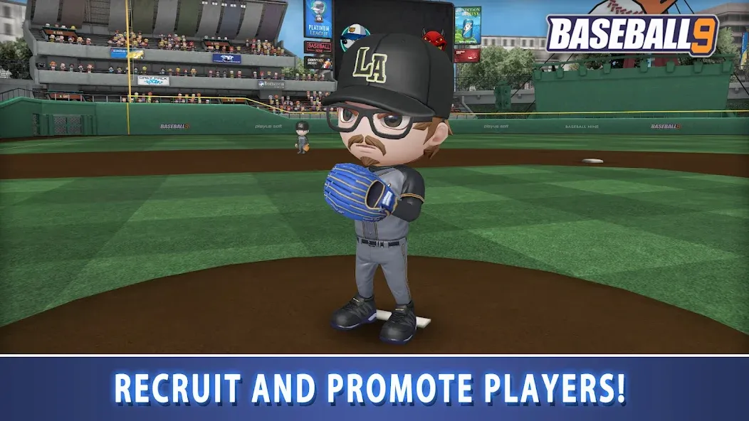 BASEBALL 9 [MOD: безлимитные деньги и энергия] Screenshot 5