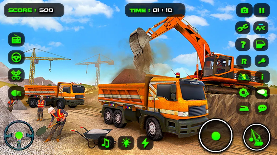 City Construction: Sand Games [MOD: безлимитные деньги и ресурсы] Screenshot 1