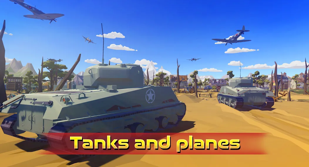 World War [MOD: безлимитные ресурсы и оружие] Screenshot 3