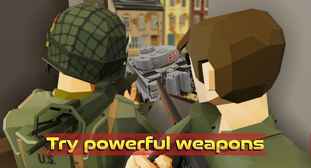 World War [MOD: безлимитные ресурсы и оружие] Screenshot 4
