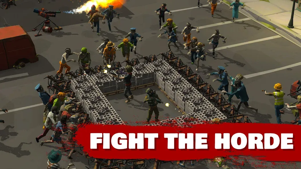 Overrun: Zombie Tower Defense [MOD: безлимитные деньги и патроны] Screenshot 2