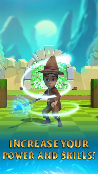Wizardio [MOD: много золота и мощные заклинания] Screenshot 2