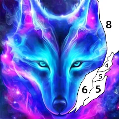 Скачать взлом Wolf Coloring Book Color Game [MOD: разблокированы все раскраски и цвета]