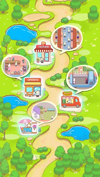 Wolfoo Snack Bar, Restaurant [MOD: безлимитные монеты и все блюда открыты] Screenshot 2