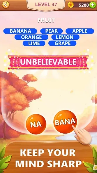 Word Bubble Puzzle - Word Game [MOD: без рекламы и подсказки] Screenshot 3