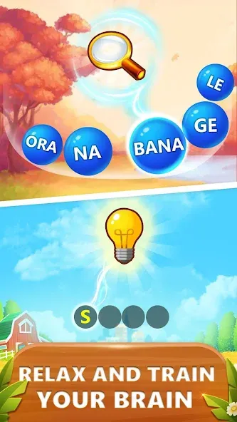Word Bubble Puzzle - Word Game [MOD: без рекламы и подсказки] Screenshot 4