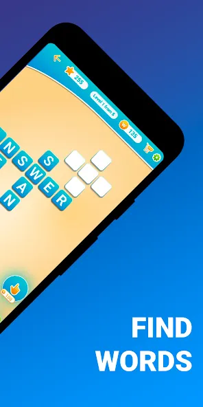 Words from word: Crosswords [MOD: безлимитные подсказки и монеты] Screenshot 2