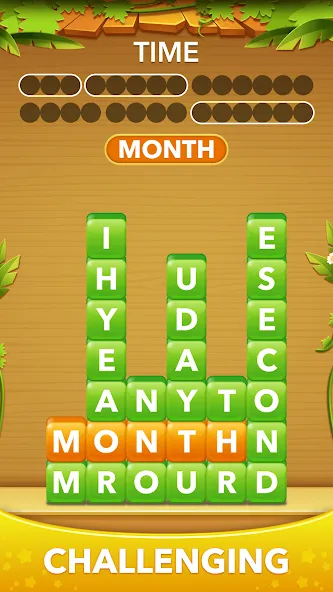Word Heaps -Connect Stack Word [MOD: безлимитные подсказки и открыты все уровни] Screenshot 5
